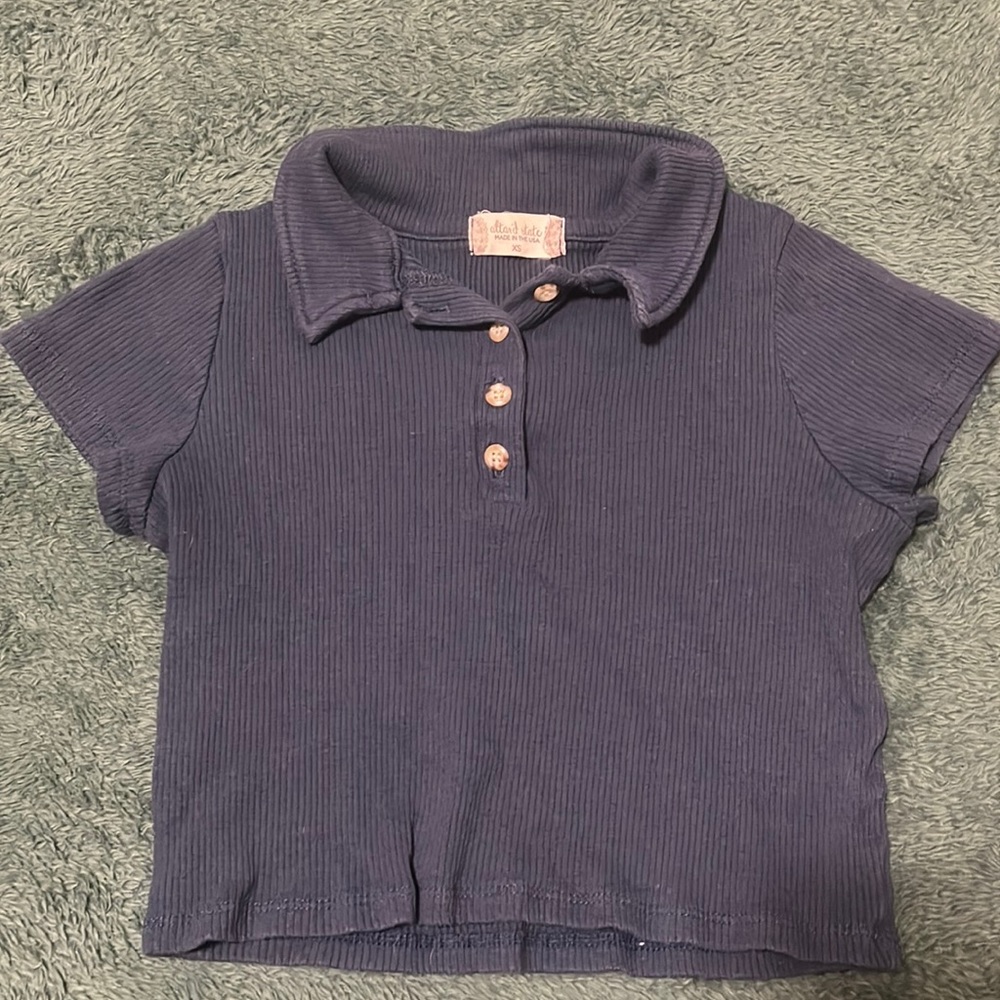 altar’d state baby tee polo